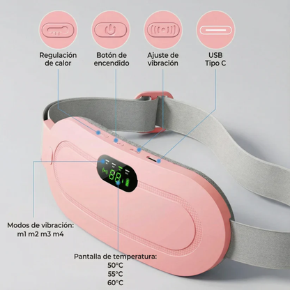 Evolux™ Cinturón Térmico Alivia el dolor menstrual