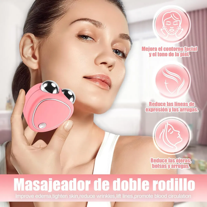 Masajeador facial con efecto lifting
