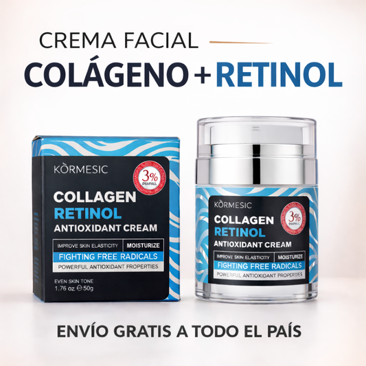 Crema facial - Colágeno + Retinol
